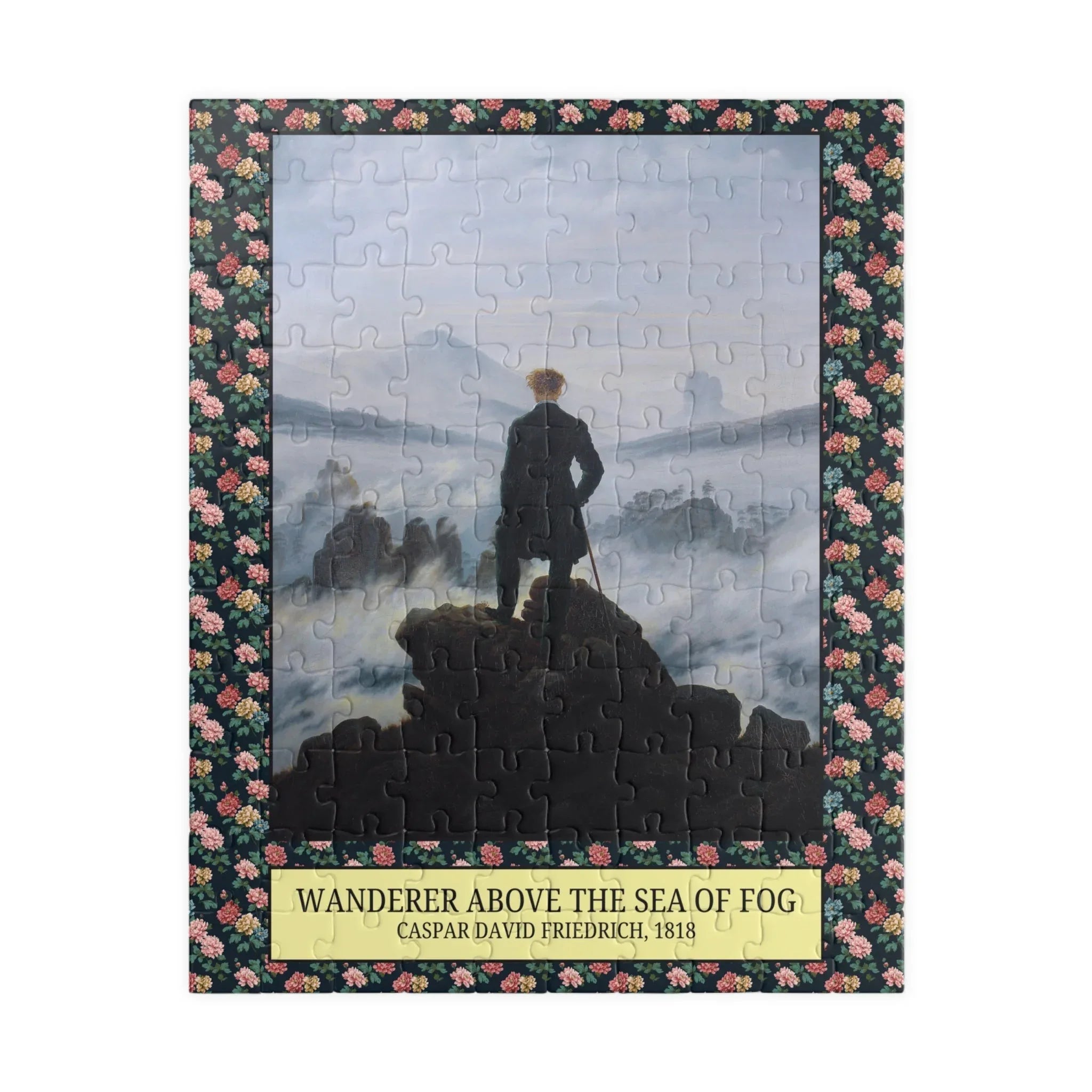 Wanderer Above the Sea of Fog by Caspar David Friedrich - BIG FRENCHIES