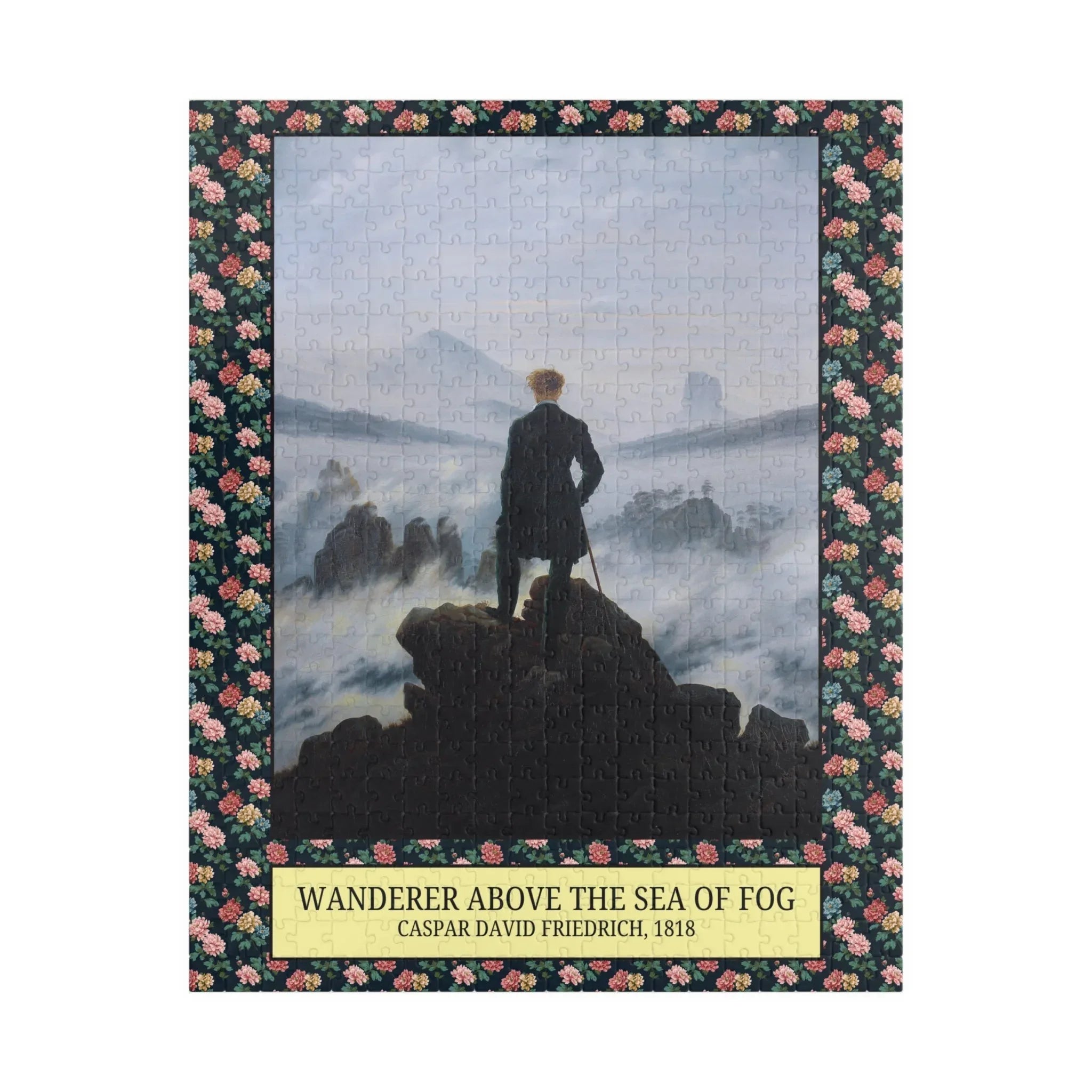 Wanderer Above the Sea of Fog by Caspar David Friedrich - BIG FRENCHIES
