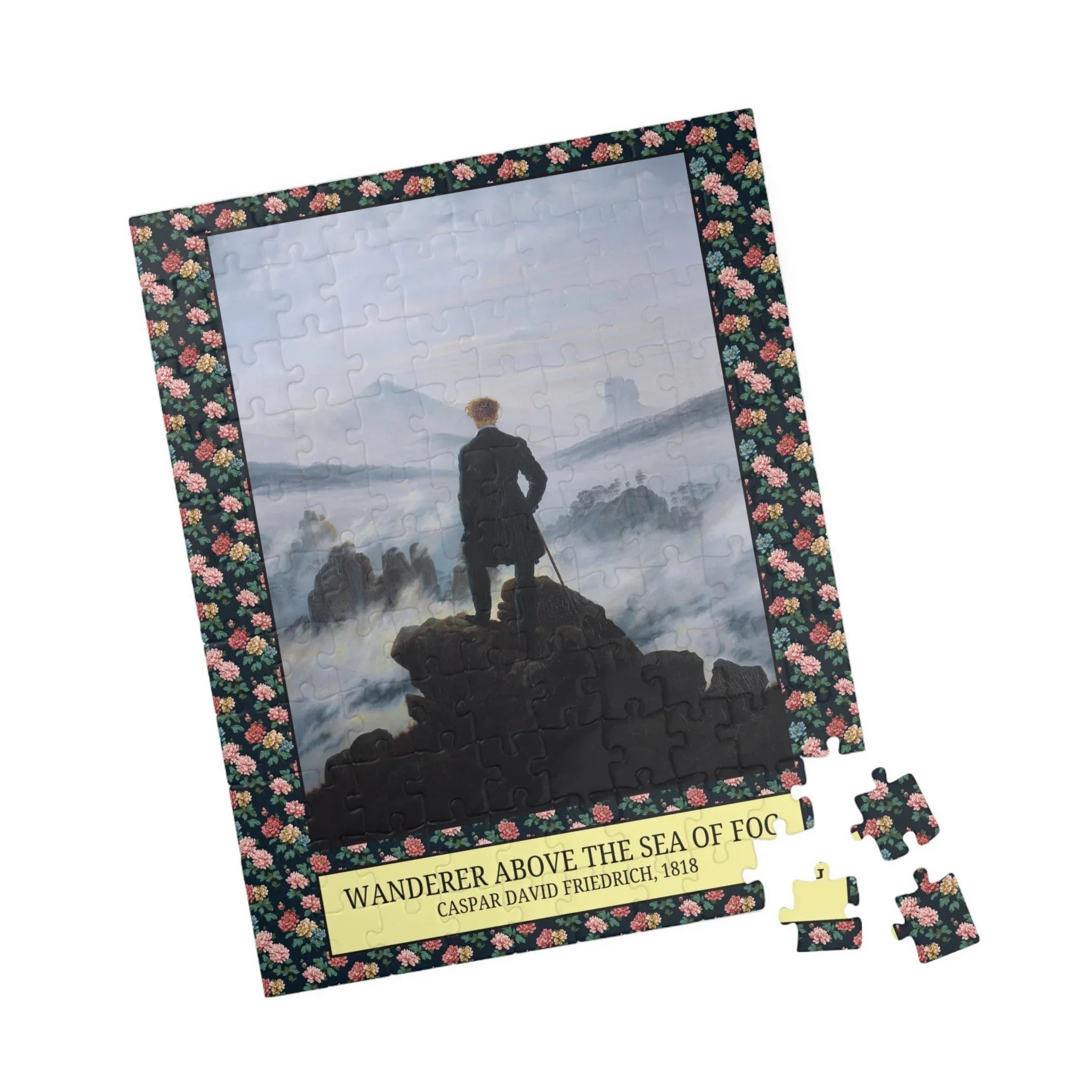 Wanderer Above the Sea of Fog by Caspar David Friedrich - BIG FRENCHIES