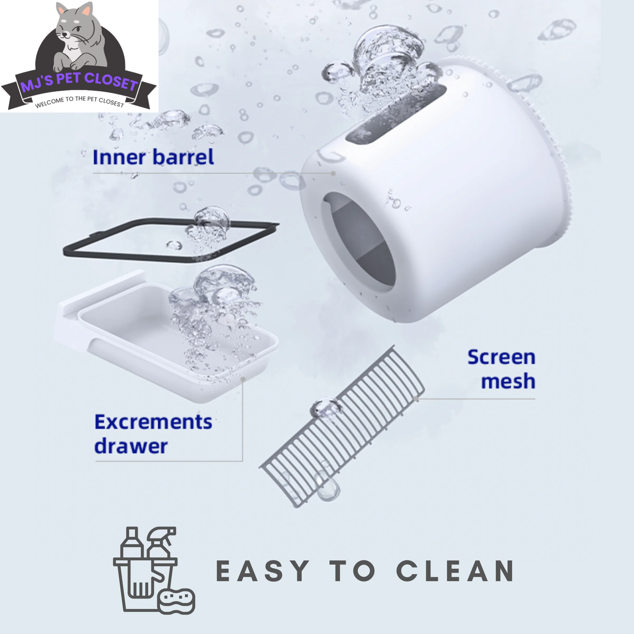 Say goodbye to scooping! 🐾 Meet the Purrclean Self-Cleaning Cat Litter Box – now with app control and 5Ghz & 2.4Ghz Wifi support! 🐱✨ - BIG FRENCHIES