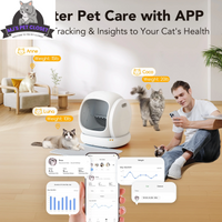Say goodbye to messy litter boxes! Meet the Smart Self-Cleaning Cat Litter Box with APP Control and Safety Features! 🐾✨ #CatLovers #SmartHome - BIG FRENCHIES
