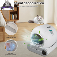 Say goodbye to messy litter! 🐾✨ Meet the Smart Self-Cleaning Litter Box with App Control and Safety Features! Perfect for busy cat parents! 😻📱 - BIG FRENCHIES