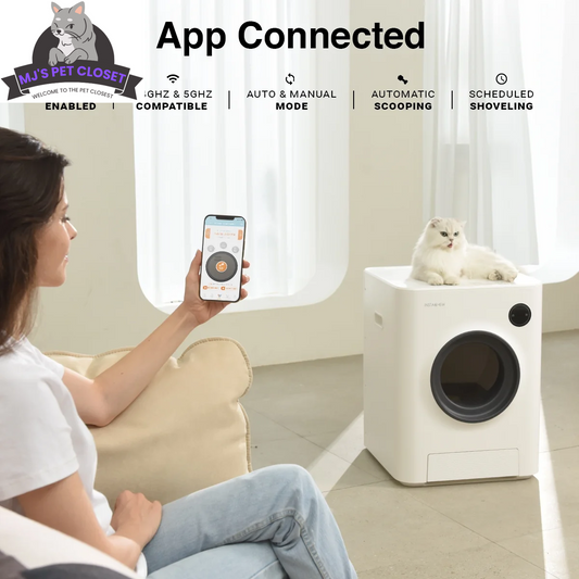 Say goodbye to scooping! 🐾 Meet the Purrclean Self-Cleaning Cat Litter Box – now with app control and 5Ghz & 2.4Ghz Wifi support! 🐱✨ - BIG FRENCHIES