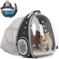 🚀✨ Cat Bubble Backpack with Fan - Perfect for Your Furry Astronaut! 🐾🐱 Fits Cats & Small Puppies up to 12 lbs! 🌌💖 - BIG FRENCHIES