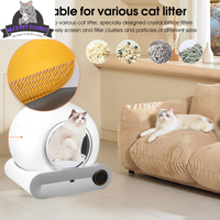 Say goodbye to messy litter! 🐾✨ Meet the Smart Self-Cleaning Litter Box with App Control and Safety Features! Perfect for busy cat parents! 😻📱 - BIG FRENCHIES