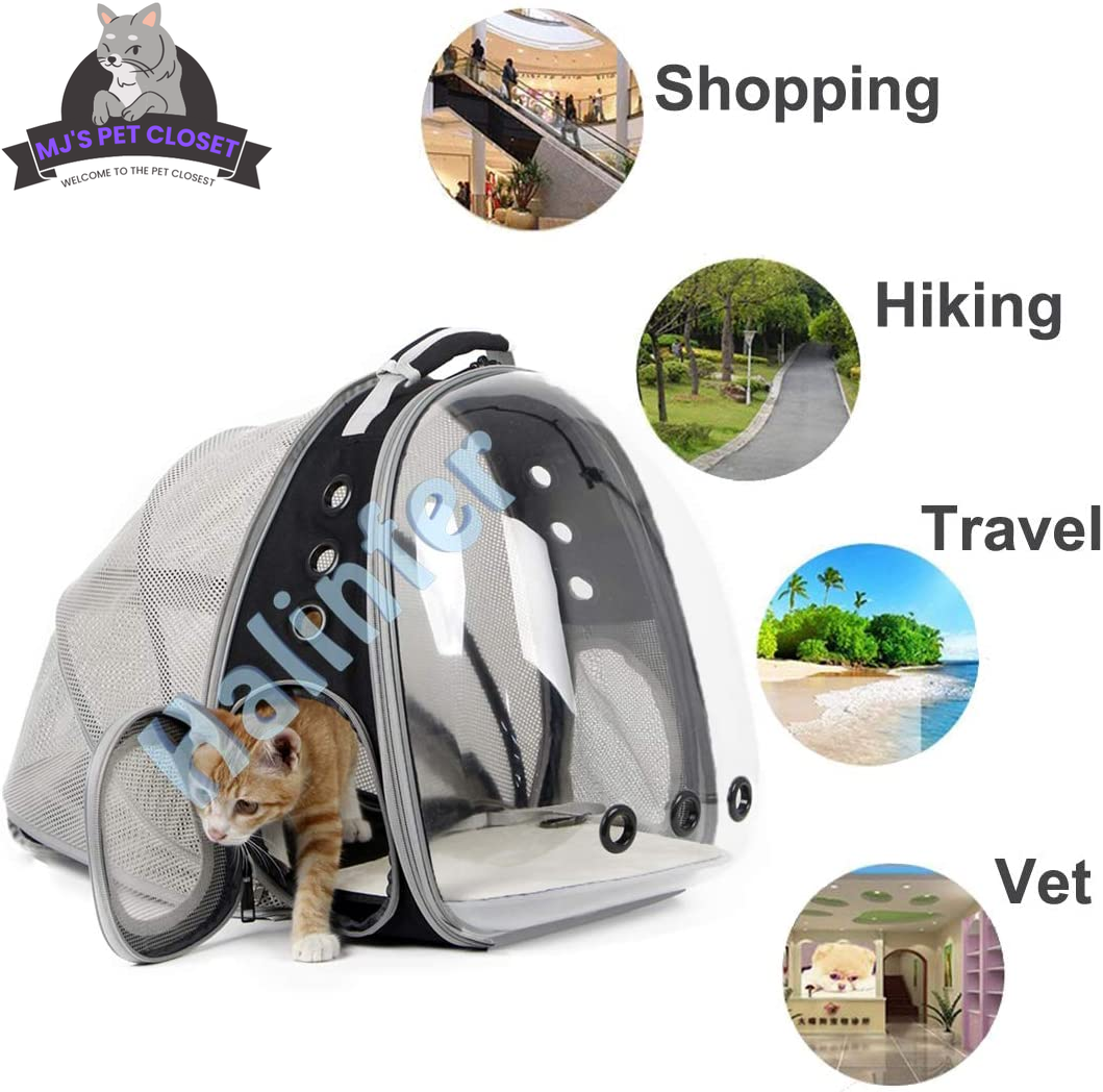 🚀✨ Cat Bubble Backpack with Fan - Perfect for Your Furry Astronaut! 🐾🐱 Fits Cats & Small Puppies up to 12 lbs! 🌌💖 - BIG FRENCHIES