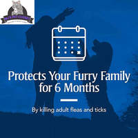 Ultimate Flea & Tick Protection Collar for Dogs - One Size Fits All, Lasts 6 Months - BIG FRENCHIES