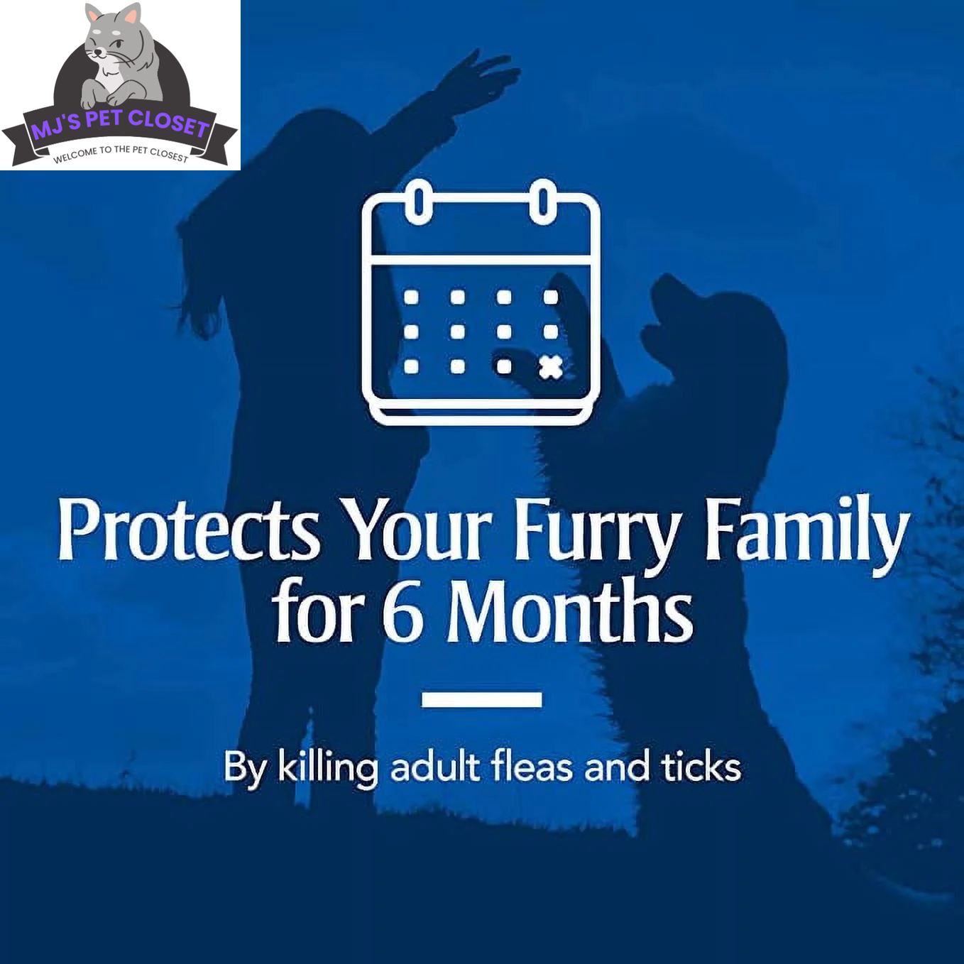 Ultimate Flea & Tick Protection Collar for Dogs - One Size Fits All, Lasts 6 Months - BIG FRENCHIES