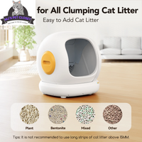 Say goodbye to messy litter boxes! Meet the Smart Self-Cleaning Cat Litter Box with APP Control and Safety Features! 🐾✨ #CatLovers #SmartHome - BIG FRENCHIES