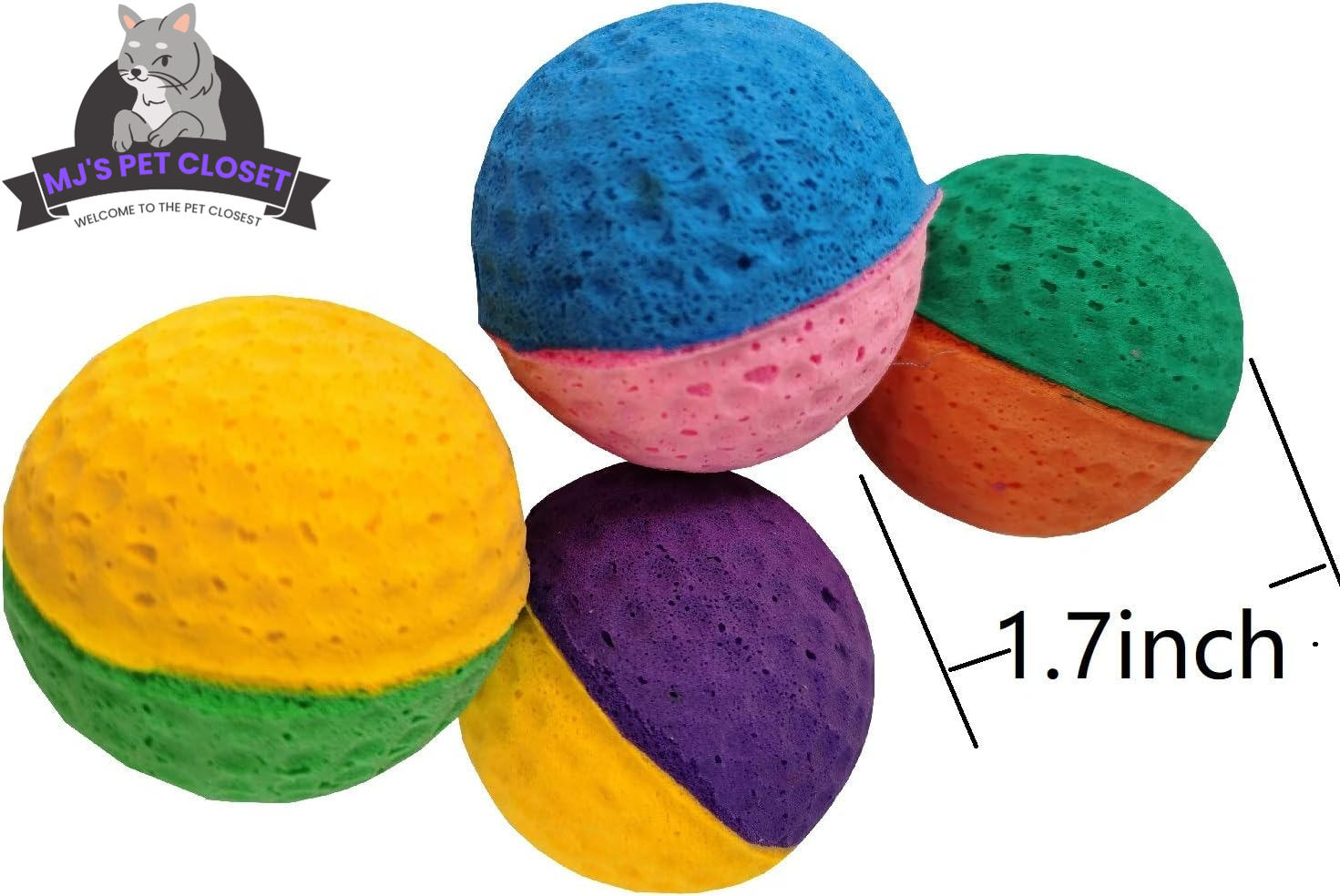 Playtime just got a whole lot cuter with our Mini Cat Foam Soccer Balls! 🐾🎉 Perfect for your furry friend! 🐱💚💙 #CatToys #PetPlaytime - BIG FRENCHIES