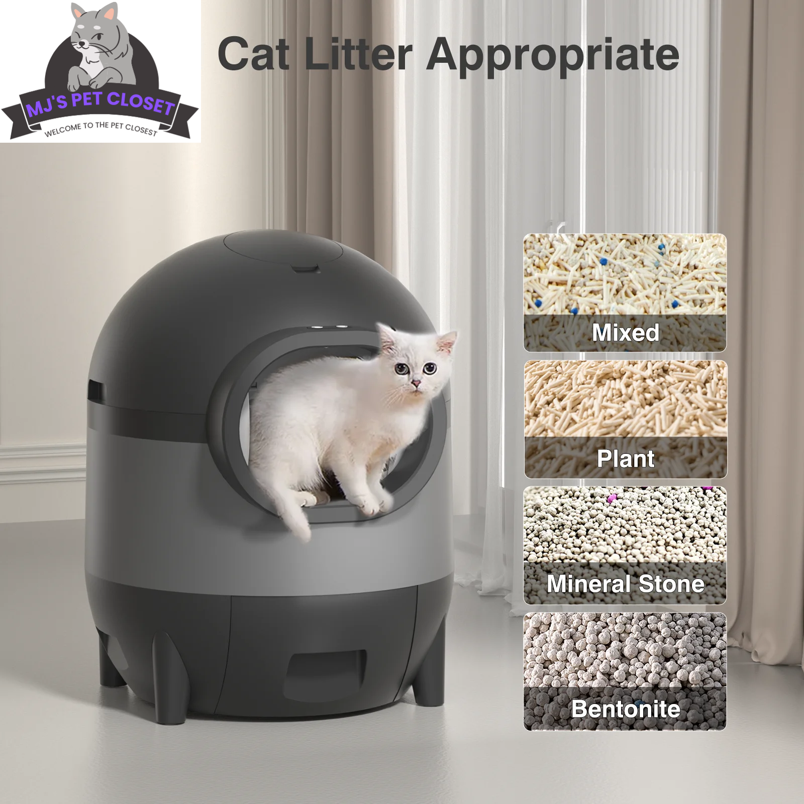 Say goodbye to scooping! 🐾✨ Meet the ultimate Self-Cleaning Cat Litter Box with WiFi & app control! Perfect for multiple cats and designed for easy living! 🐱💖 - BIG FRENCHIES