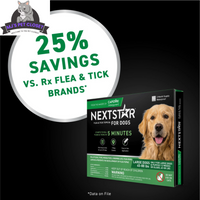 Protect Your Dog from Fleas & Ticks with NEXTSTAR: Fast-Acting 3-Month Supply for Dogs 45-88 Lbs - BIG FRENCHIES