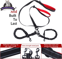 Walk Your Dogs in Style! 🐾✨ Check Out Our 360° Swivel Double Dog Leash - No Tangles, Maximum Comfort! Perfect for Two Pups Up to 200lbs! 🐶❤️ - BIG FRENCHIES