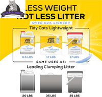 Say goodbye to messy litter boxes! 🐾✨ Check out Purina Multi Cat Low Dust Clumping Cat Litter - Lightweight & Powerful 4-in-1 Strength in a 17 lb box! Perfect for multi-cat households! 🐱❤️ - BIG FRENCHIES