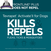 Protect Your Pup with Activate II Flea and Tick Prevention - Topical Drops for Extra Large Dogs (55+ lbs) - 4 Month Supply! - BIG FRENCHIES