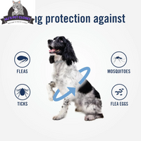 Ultimate Flea & Tick Protection Collar for Dogs - One Size Fits All, Lasts 6 Months - BIG FRENCHIES
