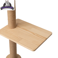 Elevate Your Cat's Playtime with the Darkiel 7-Piece Wall-Mounted Climbing Tower - BIG FRENCHIES