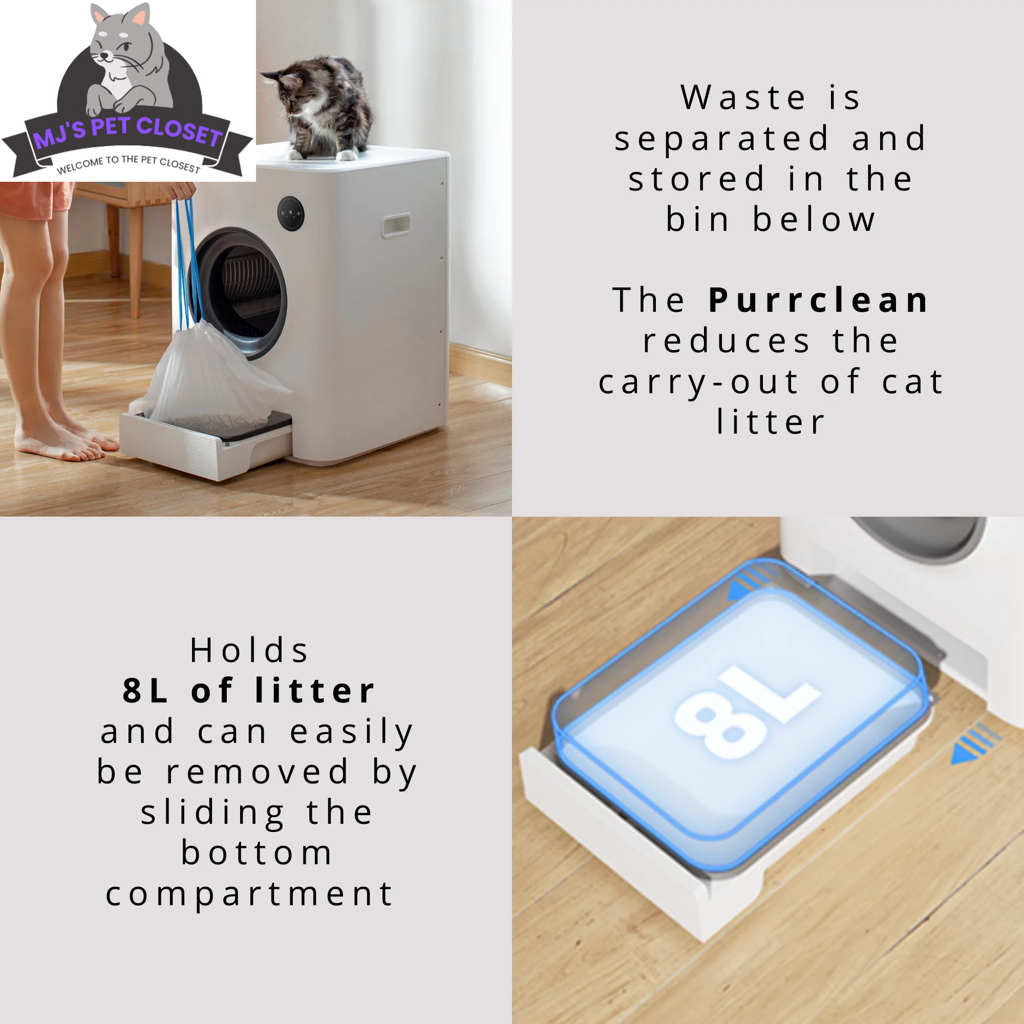 Say goodbye to scooping! 🐾 Meet the Purrclean Self-Cleaning Cat Litter Box – now with app control and 5Ghz & 2.4Ghz Wifi support! 🐱✨ - BIG FRENCHIES