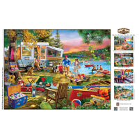 Waterslide Wanderlust Campside 300 Piece EZ Grip Puzzle by Masterpieces - BIG FRENCHIES