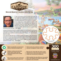 Waterslide Wanderlust Campside 300 Piece EZ Grip Puzzle by Masterpieces - BIG FRENCHIES