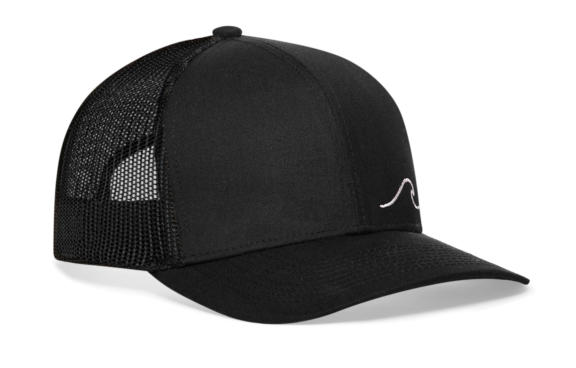 Wave Trucker Hat  |  Beach Snapback