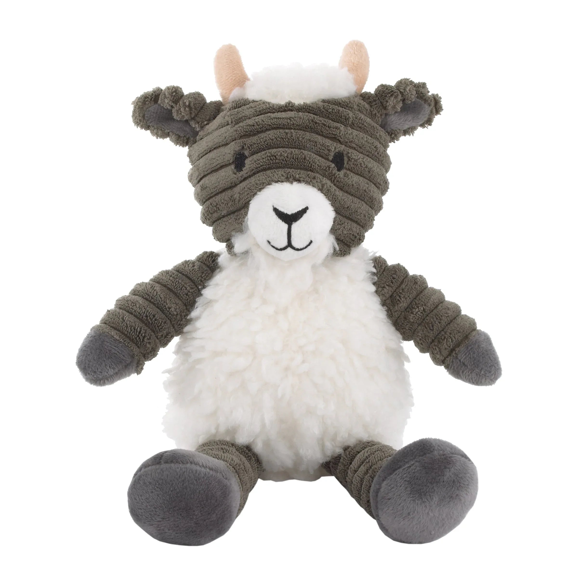 Billy the Goat Grey and White Super Soft Plush Stuffed Animal - BIG FRENCHIES