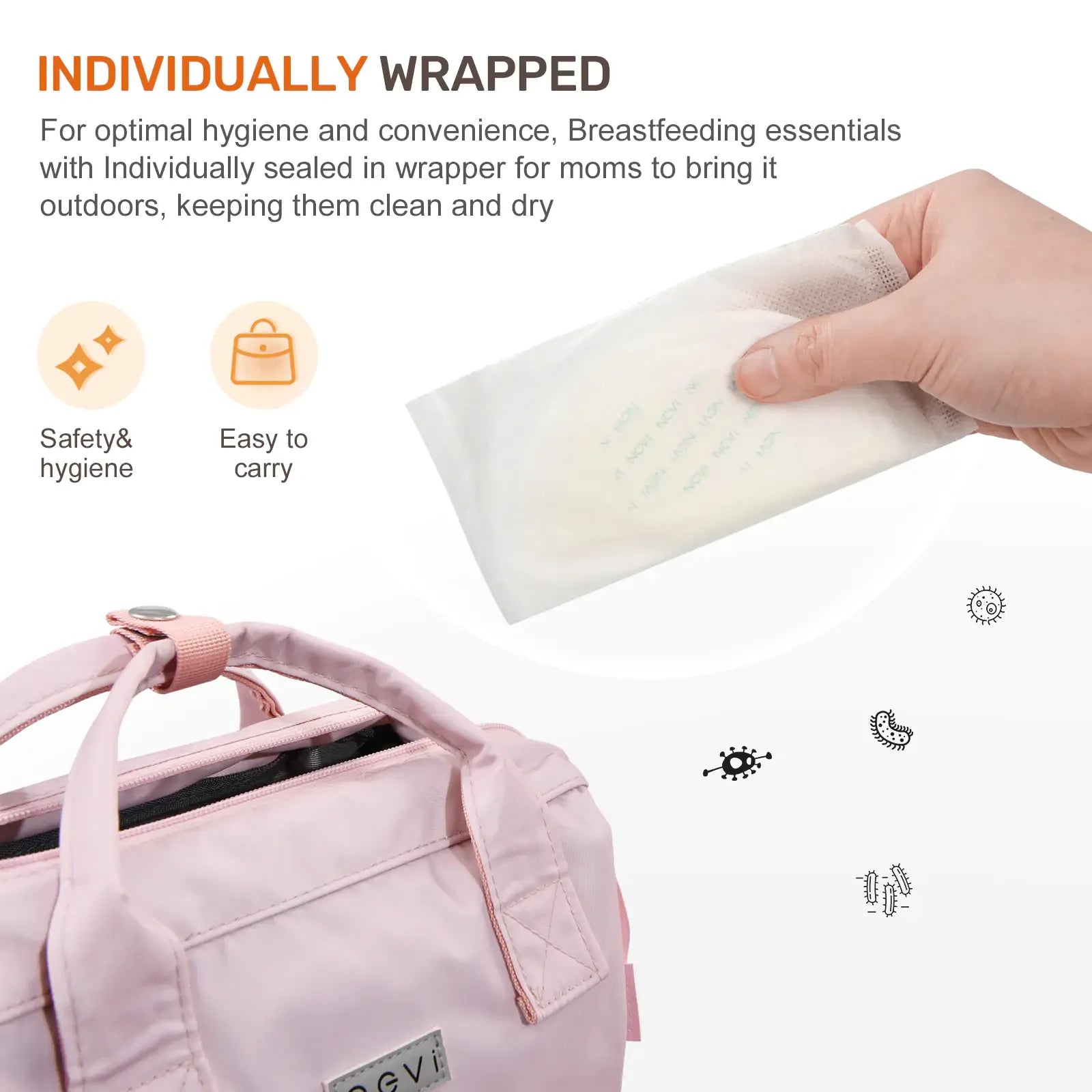 Disposable Nursing Breast Pads - # BAGE21410001 - BIG FRENCHIES