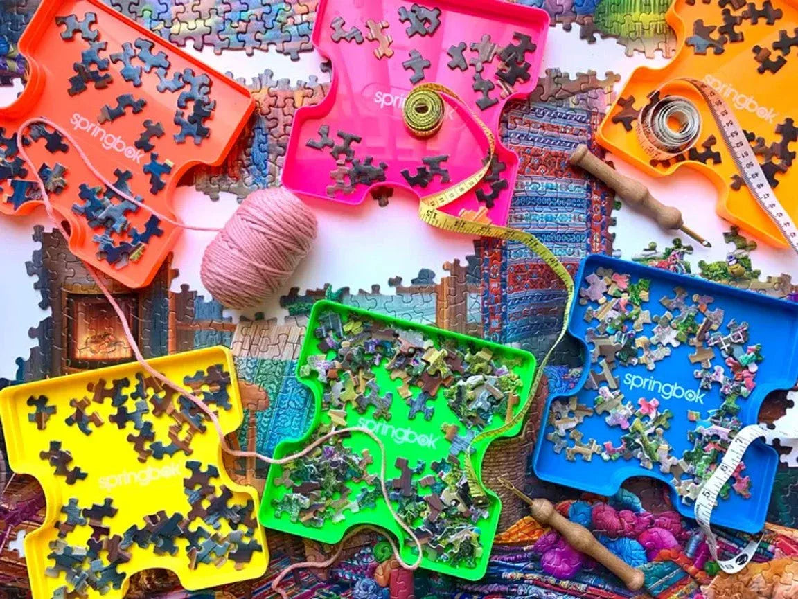Weavers Cottage 1000 Piece Jigsaw Puzzle | Springbok Puzzles - BIG FRENCHIES