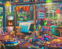 Weavers Cottage 1000 Piece Jigsaw Puzzle | Springbok Puzzles - BIG FRENCHIES