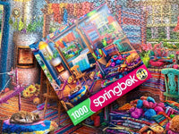 Weavers Cottage 1000 Piece Jigsaw Puzzle | Springbok Puzzles - BIG FRENCHIES