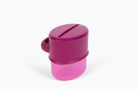 KiddyTrek 4-in-1 Sip & Snack Set - Food Pouch & Juice Box Holder, Snack Cup, Sip Cup ALL IN ONE