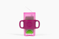 KiddyTrek 4-in-1 Sip & Snack Set - Food Pouch & Juice Box Holder, Snack Cup, Sip Cup ALL IN ONE