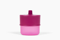 KiddyTrek 4-in-1 Sip & Snack Set - Food Pouch & Juice Box Holder, Snack Cup, Sip Cup ALL IN ONE