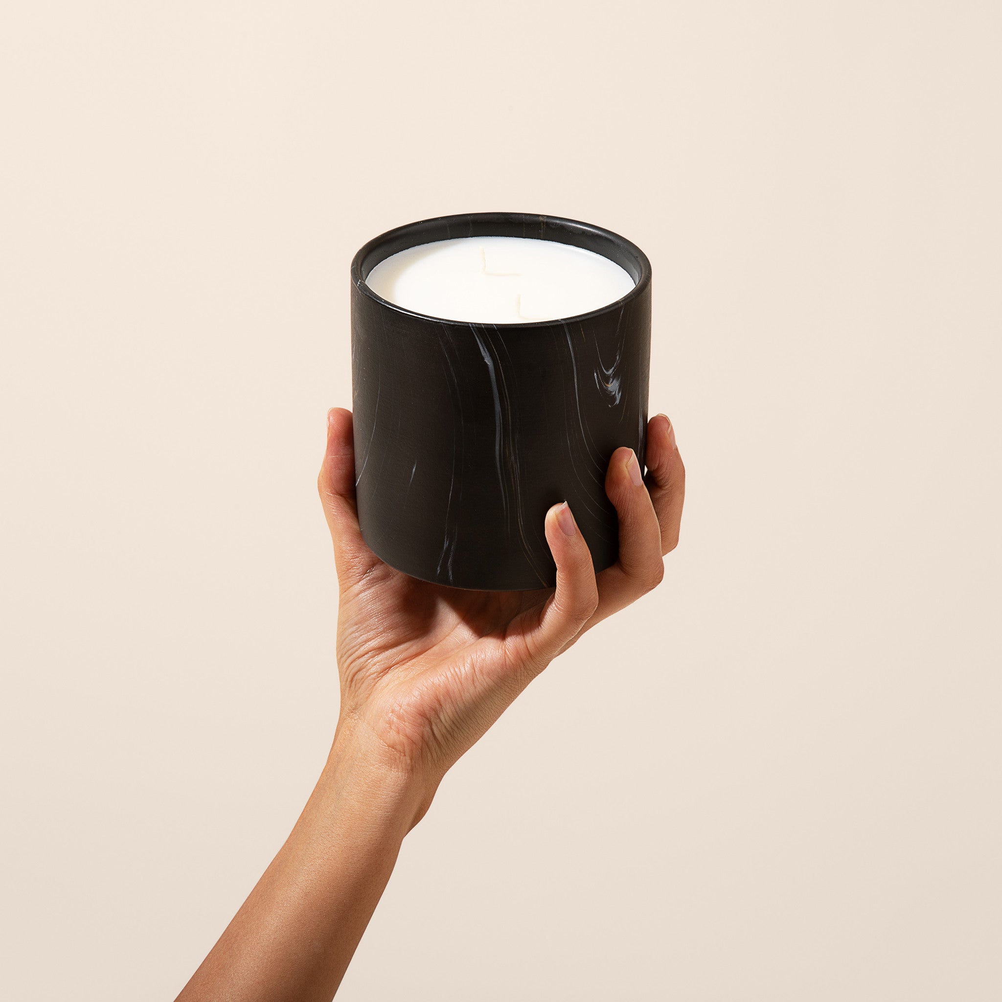 Unscented Black Marquina Candle 17oz
