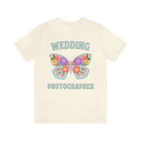Wedding Photographer Tee Shirt: Retro Butterfly - BIG FRENCHIES