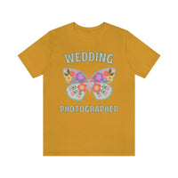 Wedding Photographer Tee Shirt: Retro Butterfly - BIG FRENCHIES