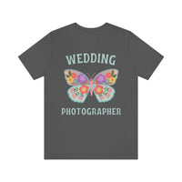 Wedding Photographer Tee Shirt: Retro Butterfly - BIG FRENCHIES