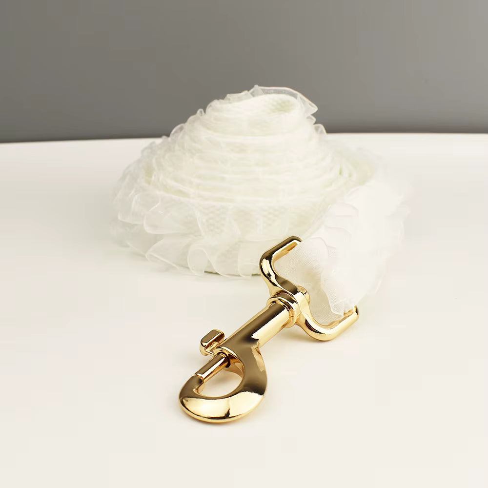 Personalized Wedding White Lace Classic Set