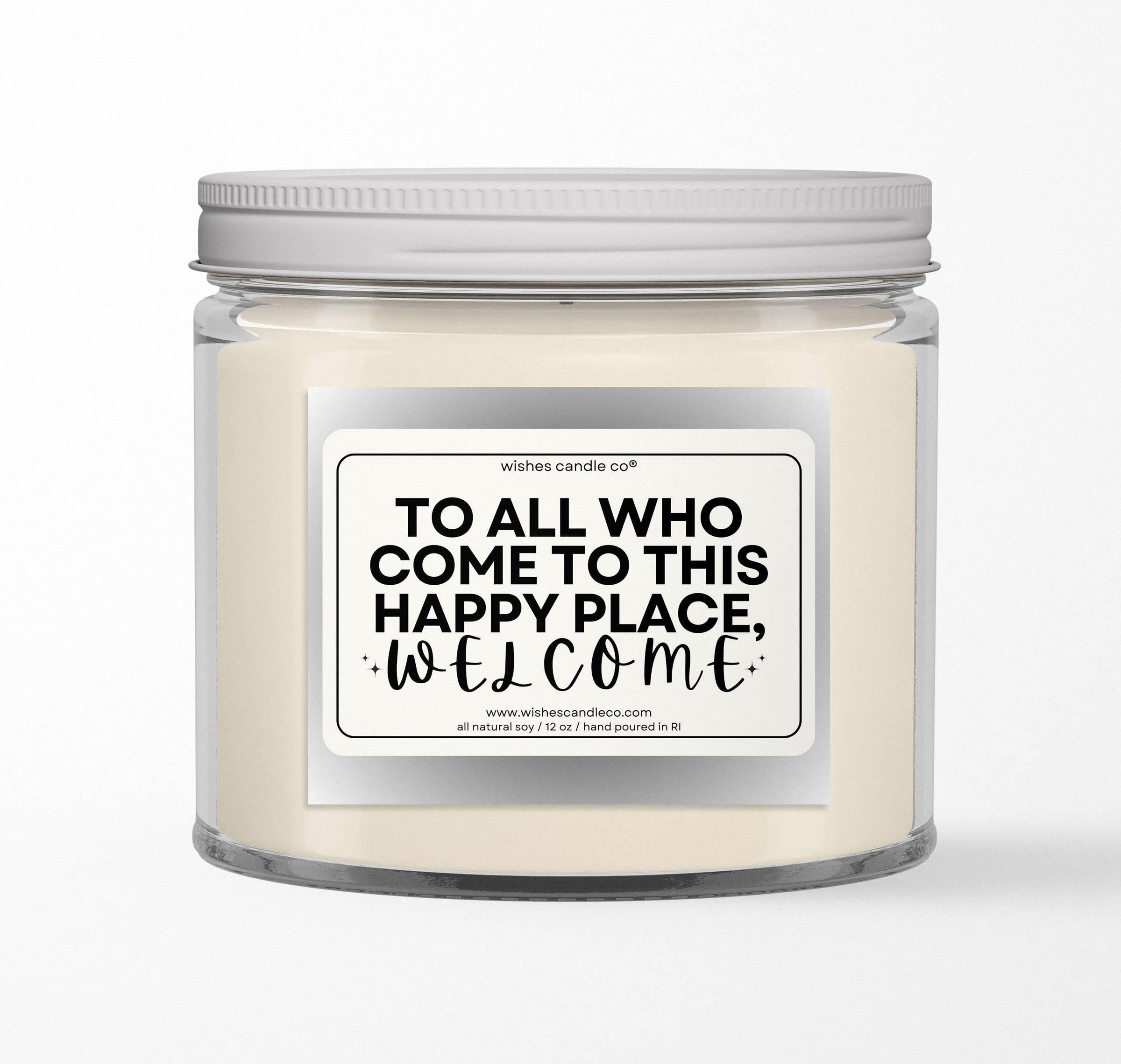 Happy Place Welcome 12oz Candle