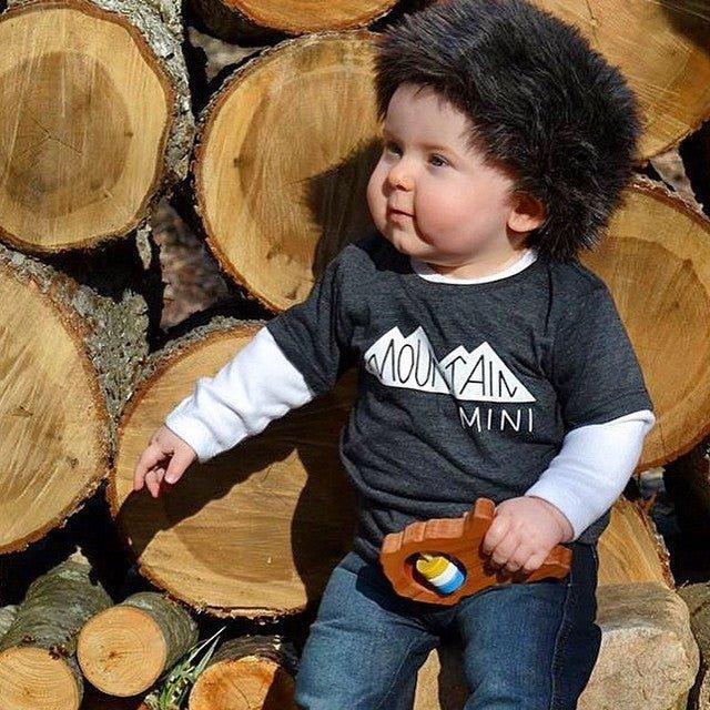 West Virginia State Wooden Baby Rattle™ - BIG FRENCHIES