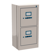 Filing Cabinet for Minifigs made using LEGO parts - B3 Customs