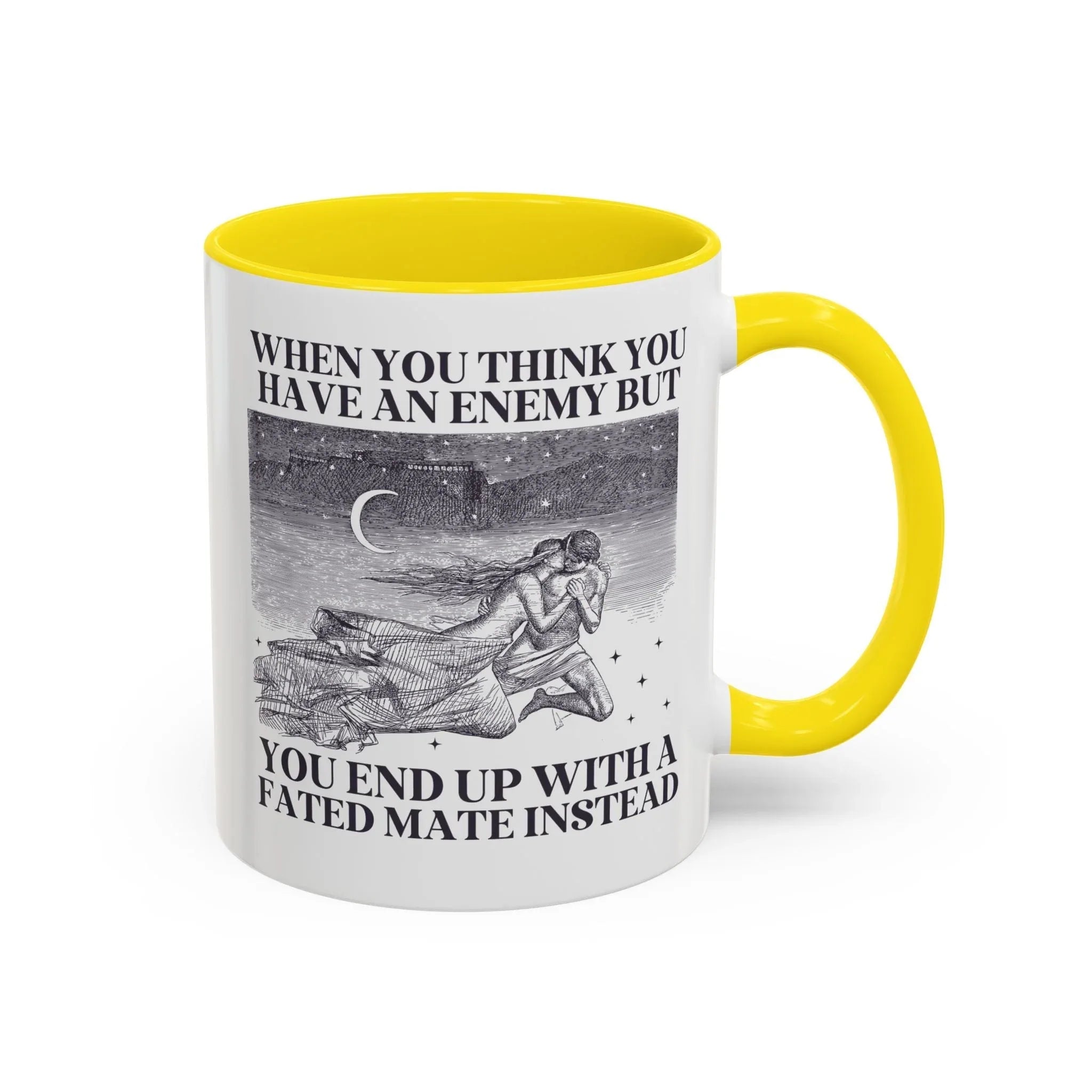 When You Think You Have an Enemy Bookish Coffee Mug - BIG FRENCHIES