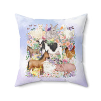 Whimsical Farm Animal Pillow - BIG FRENCHIES