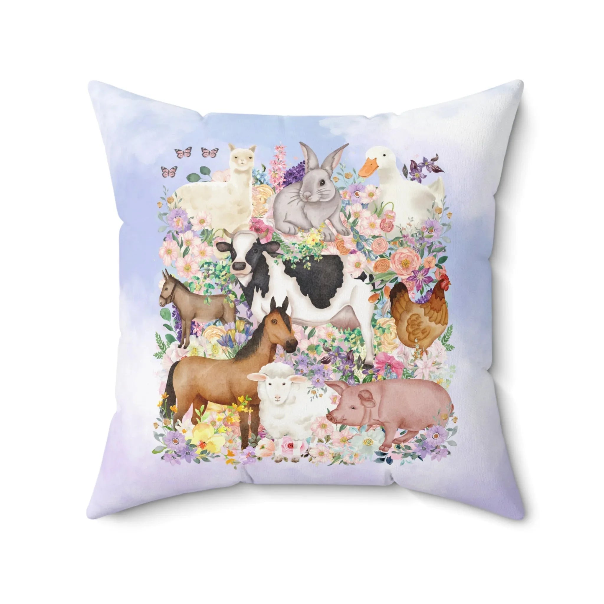 Whimsical Farm Animal Pillow - BIG FRENCHIES