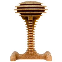 Honey Bone Dental Tower - Indestructible Nylon Dog Chew Toy XL | USA Made - BIG FRENCHIES
