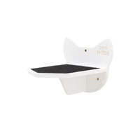 Wooden Cat Step - White