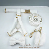 Personalized White Corduroy Classic Set