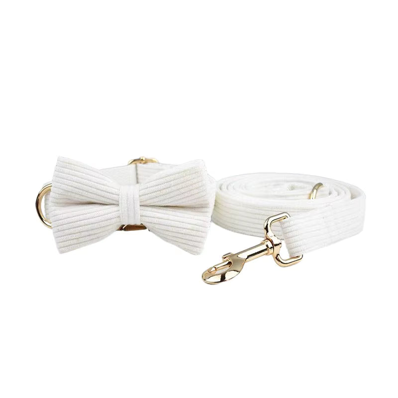 Personalized White Corduroy Classic Set