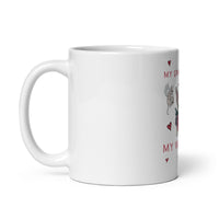 "MY SPHYNX CAT IS MY VALENTINE" COFFEE MUG