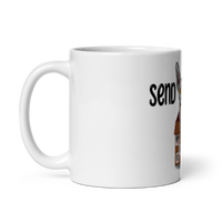 "SEND NUDES" SPHYNX COFFEE MUG